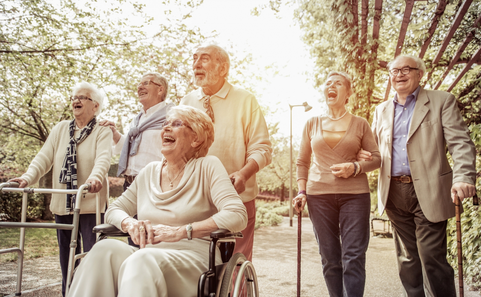 Fair umsorgt im Alter